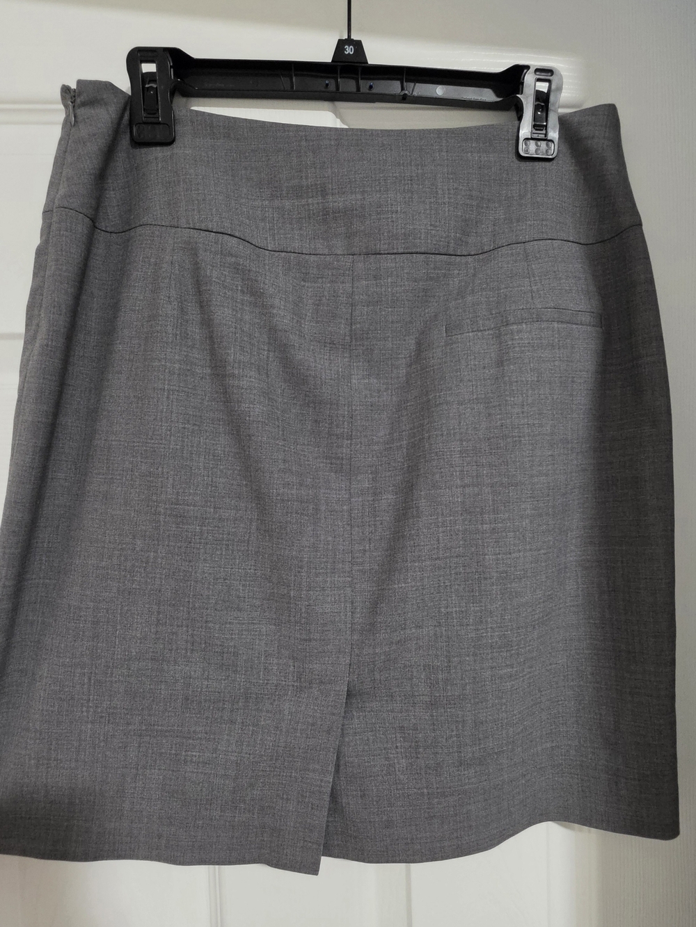 Banana Republic Gray Tailored Pencil Skirt